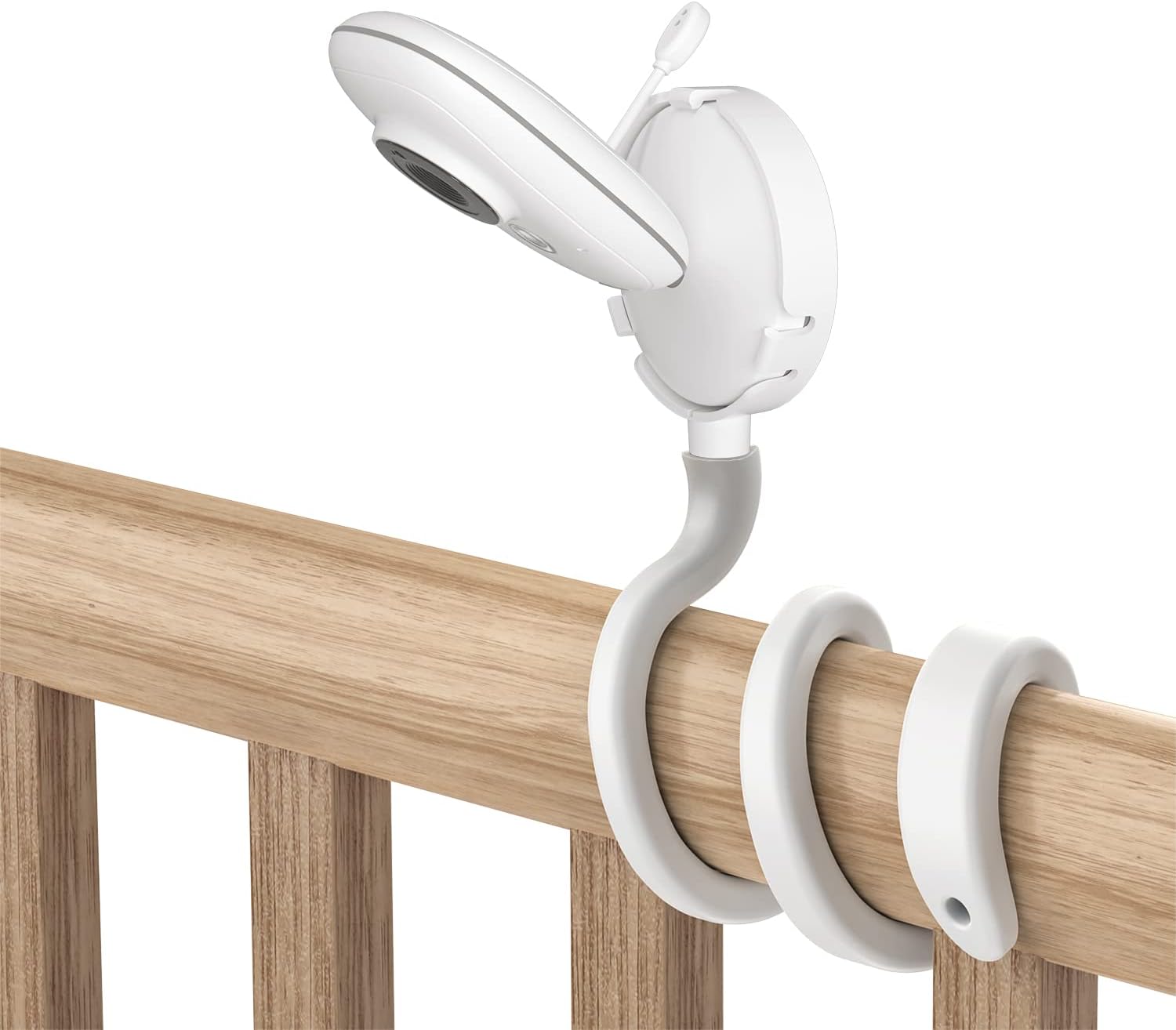 Baby Monitor Flexible Twist Mount Bracket, Stand Holder for BOIFUN/GHB/TakTark/Lullaby Baby Monitor Camera 3.2" Screen, Flexible Twist Mount