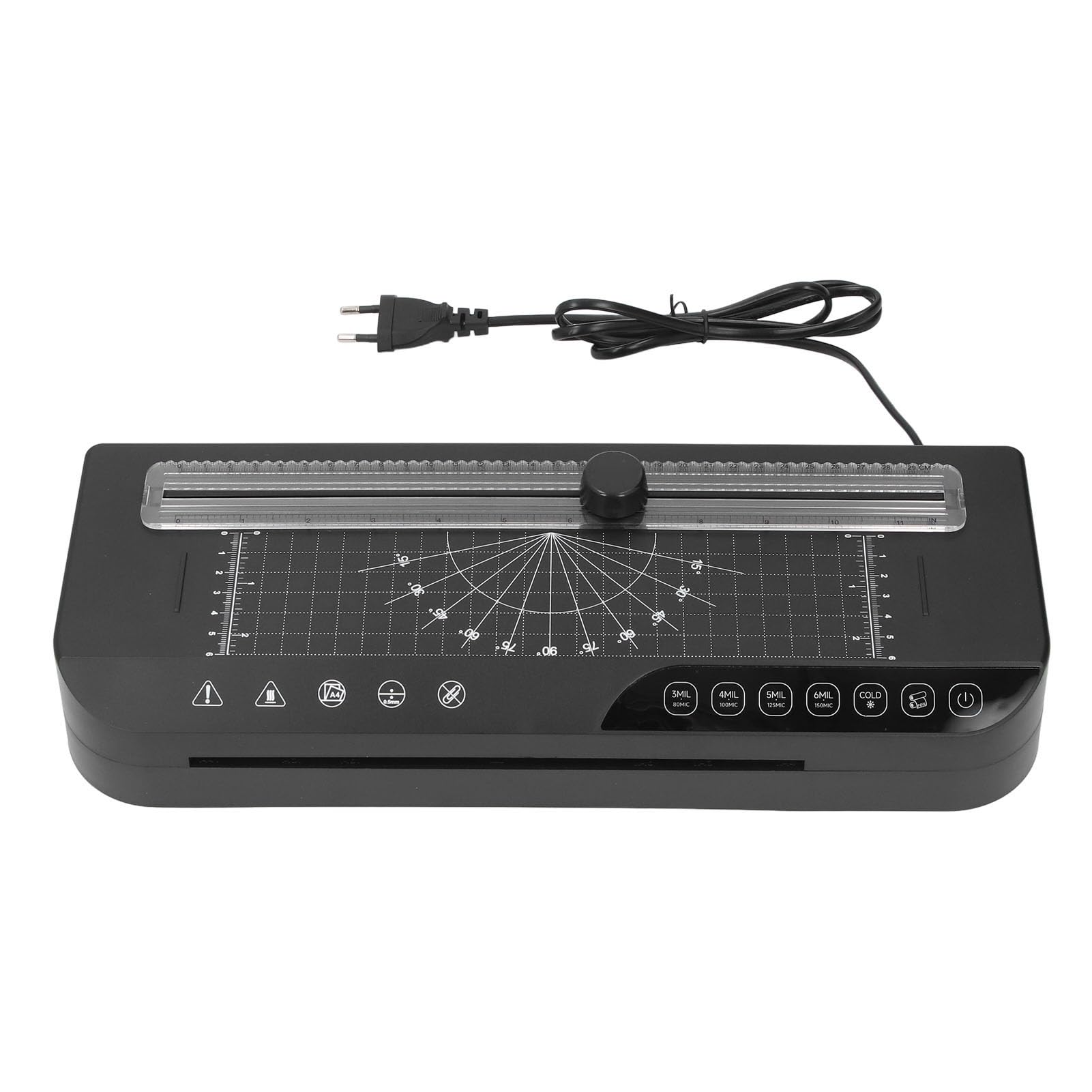 Szybki Kwarcowy Laminator Drutowy z Kluczem do Usuwania Folii, prędkość 320 Mm/min dla Formatu A4 i Poniżej, Niski Poziom Hałasu, Wszechstronny do Laminowania na Zimno i na