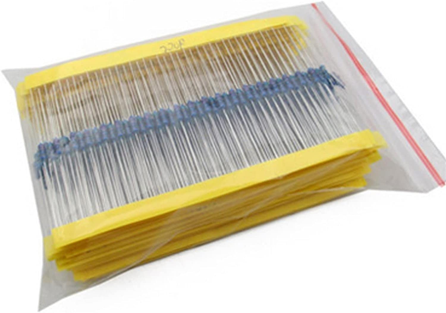 600 Pz/Set 1/4 W Resistenza, 1 Percento 30 Tipi di Assortimento di Resistenze a Film Metallico Kit Resistori Resistenza