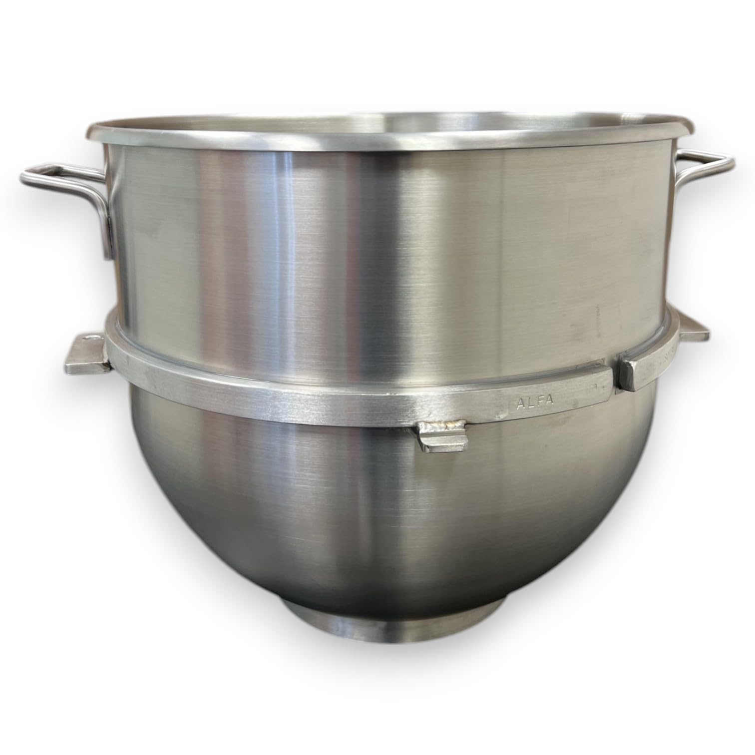 ALFA 80VBWL 80-Quart Replacement Stainless Steel Mixer Bowl for Commercial Mixers | Replaces Hobart 275690 Mixing Bowl for Hobart L800 and M802 Series