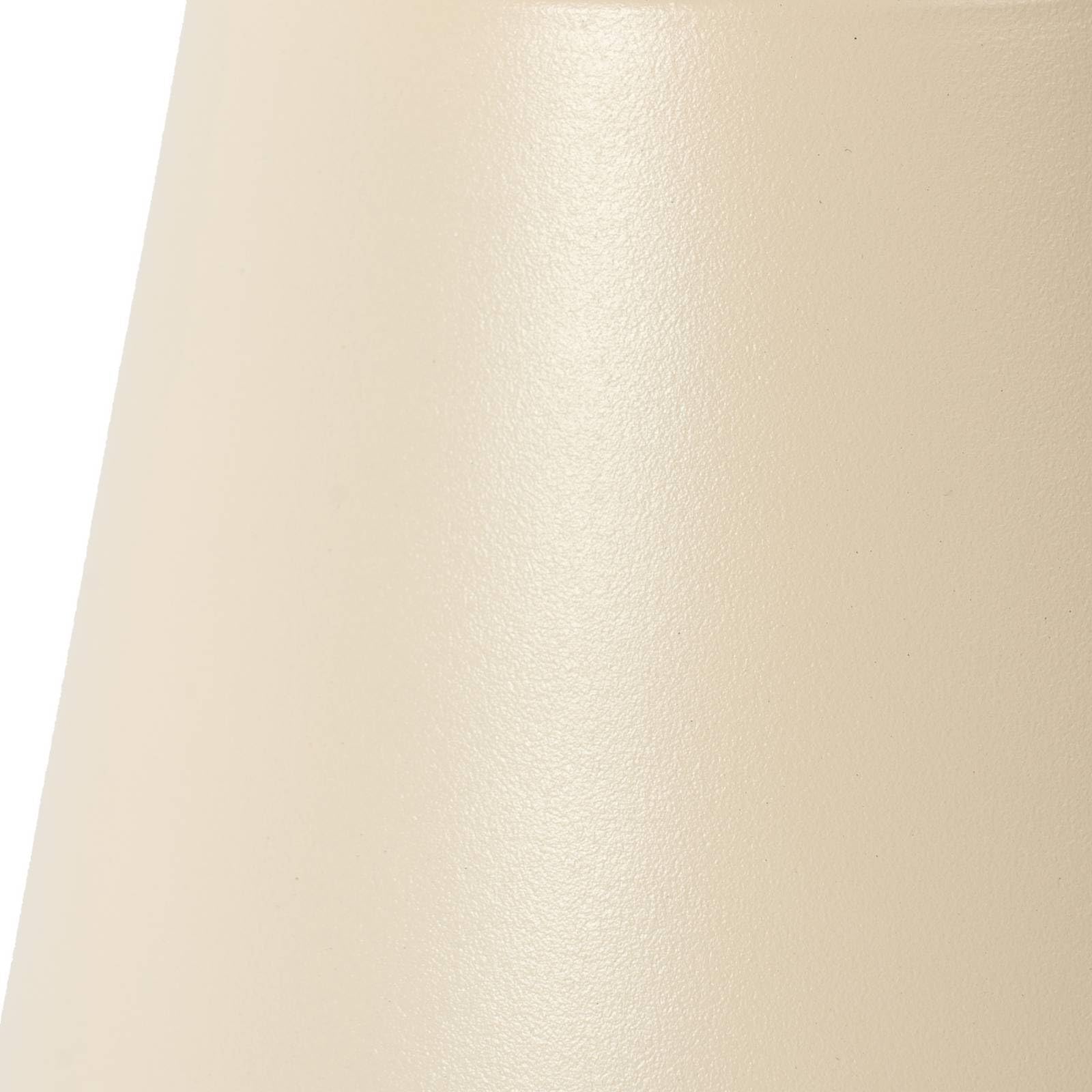 Lindby LED Janea dimmbar (spritzwassergeschützt (Modern) in Creme aus Metall (1 flammig,)