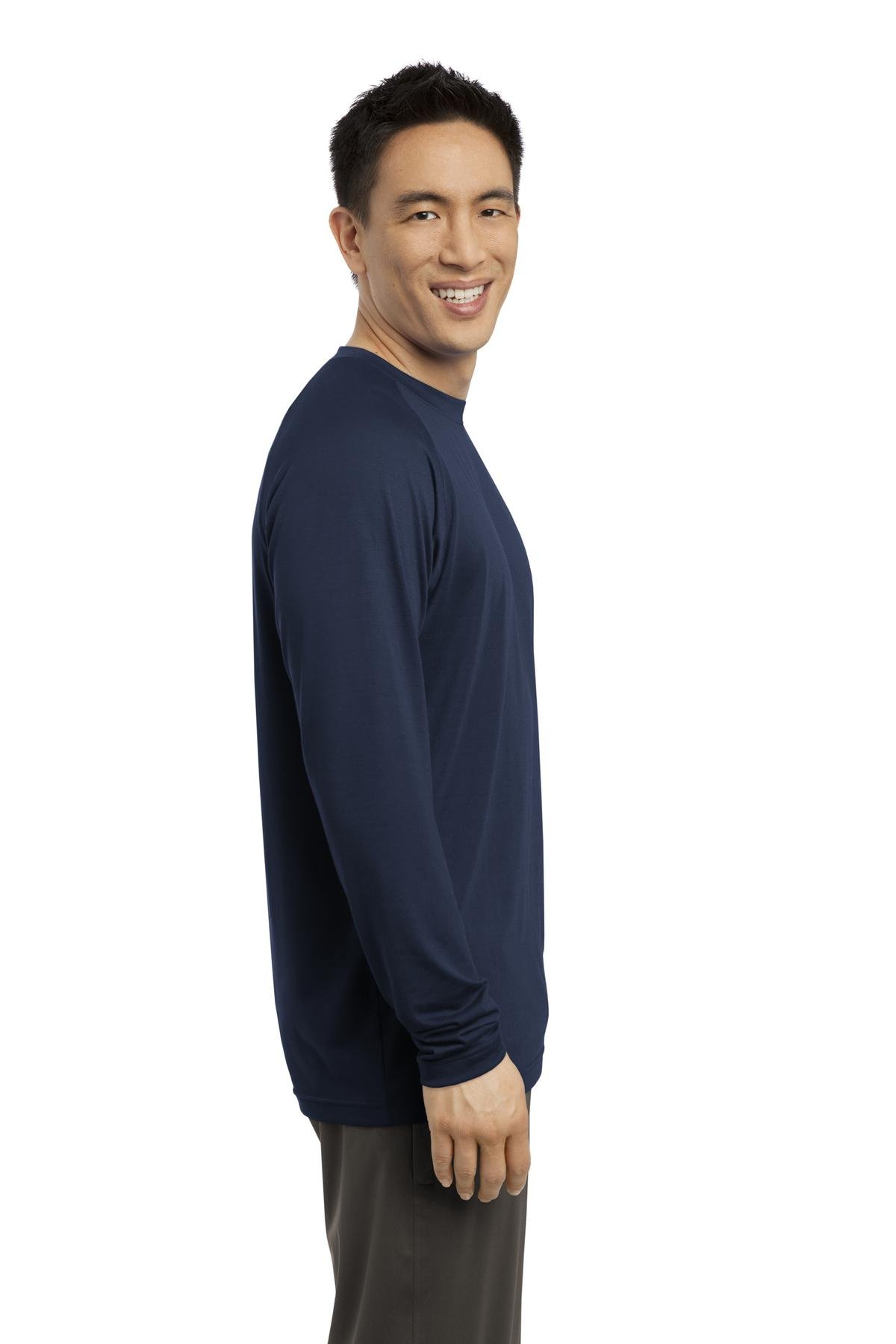 SPORT-TEK Long Sleeve Ultimate Performance Crew F20 True Navy