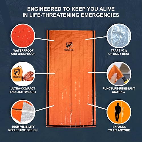 Miniatura 4 de Original Defense® Saco de dormir de emergencia