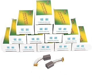 Aexit 14 Pairs Carbon Fiber Electric Drill 12.5mmx7.5mmx6.5mm Motor Carbon Brushes Carbon Fiber Rods Spare Part