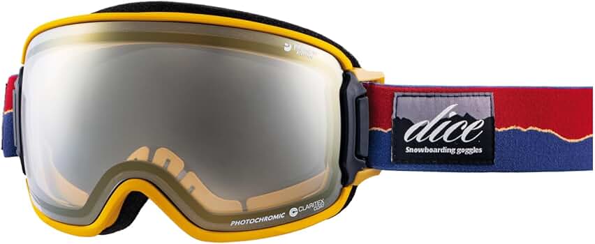 スキー・スノーボードアクセサリー DICE BANK GMR Photochromic Mit Red スキー・スノーボードアクセサリー DICE BANK GMR Photochromic