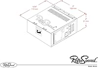 Vista 3 de RetroRadio Compatible with 1973-87 Chevrolet C/K Series Truck Features Include Bluetooth, AUX, AM/FM LAB-M1-116-03P-73PC1