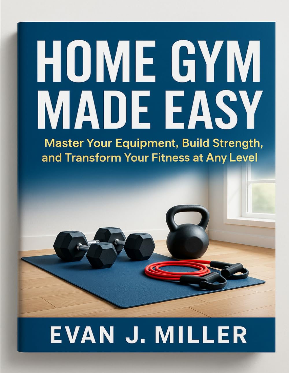 HOME GYM MADE EASY: Master Your Equipment, Build Strength, and Transform Your Fitness at Any Level