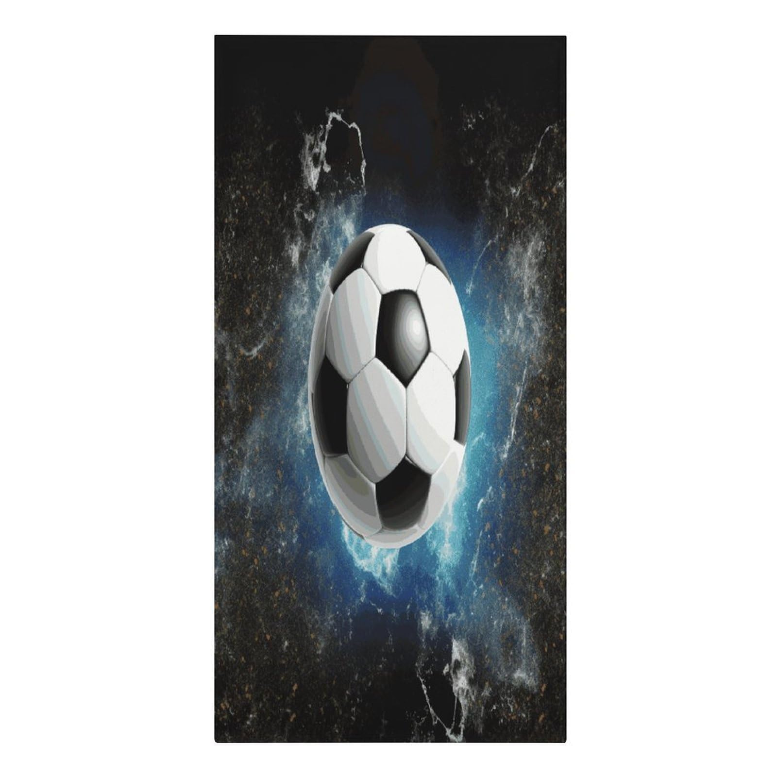 Adfgyerh Women's Style Soccer Sport Microfiber Sand Free Towels Large Quick-Dry. Beach Towel For Swimming Pool Camping Beach .Beach Accessories， They Are Essential Accessories For Adults, And Men, Vacation Gift