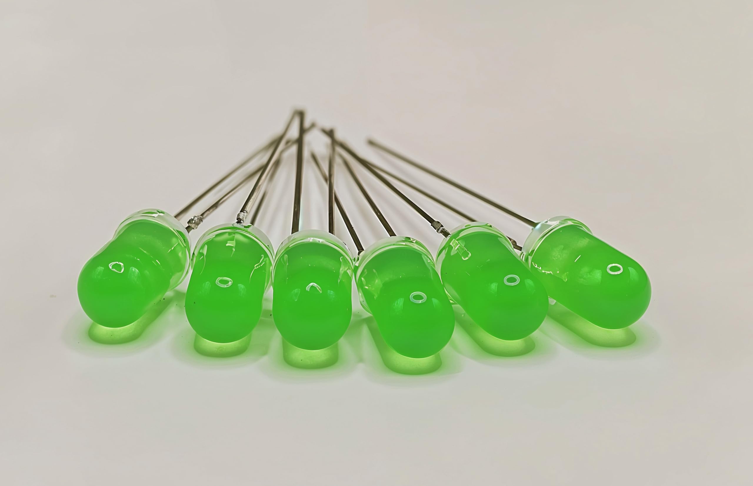 Lalitha Diffused 5mm LED diodes Low Voltage Diffused Diode for, Indicator Lights, Science Project Experiment LED Assortment Kit Electronics Components, (25pcs each color - Total 100 + 10free) - Image 3 thumbnail