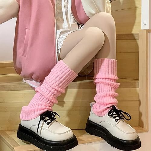 Miniatura 3 de Calentadores de piernas de punto, estilo retro de los años 80, accesorios de moda de carnaval y fiesta