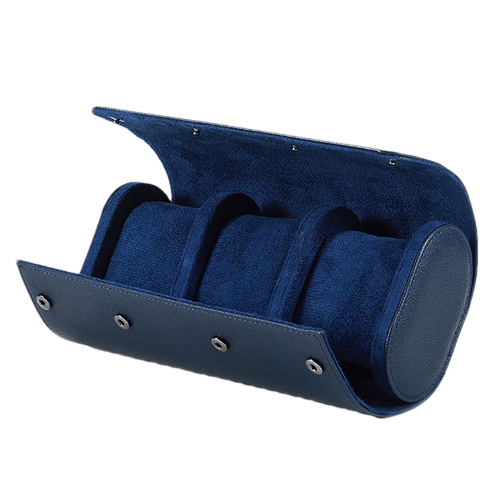 Zylindrische Uhrenbox - Roll Case, Tragbare Uhr Reise Etui Mit Reise Uhr | Fall - Uhrenbox Uhrenbox