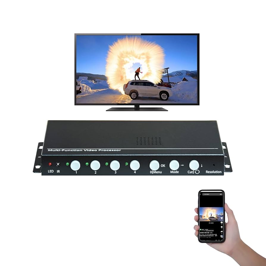 送料無料♥匿名配送✨Spolehli ビデオウォールコントローラー 4K60HZ 送料無料♥匿名配送✨Spolehli ビデオウォールコントローラー