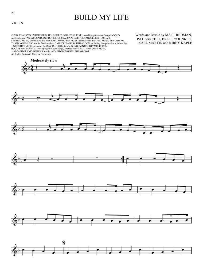 101 Worship Songs for Violin.