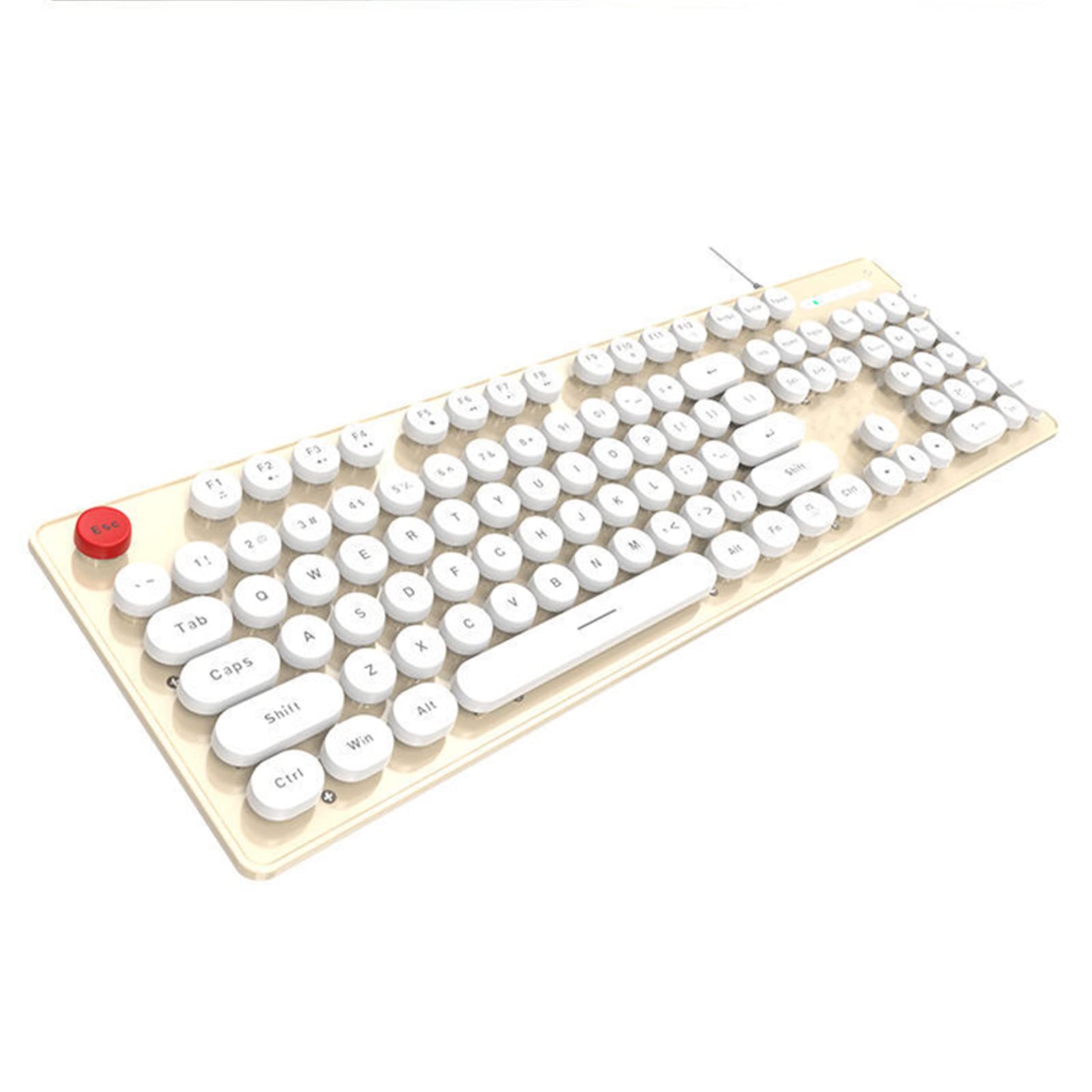 104 klawisze RGB Klawiatura do gier, klawiatura Spirit of Gamer, mechaniczna klawiatura, kompatybilna z Ps4/Xbox/Pc/Laptop/Computer