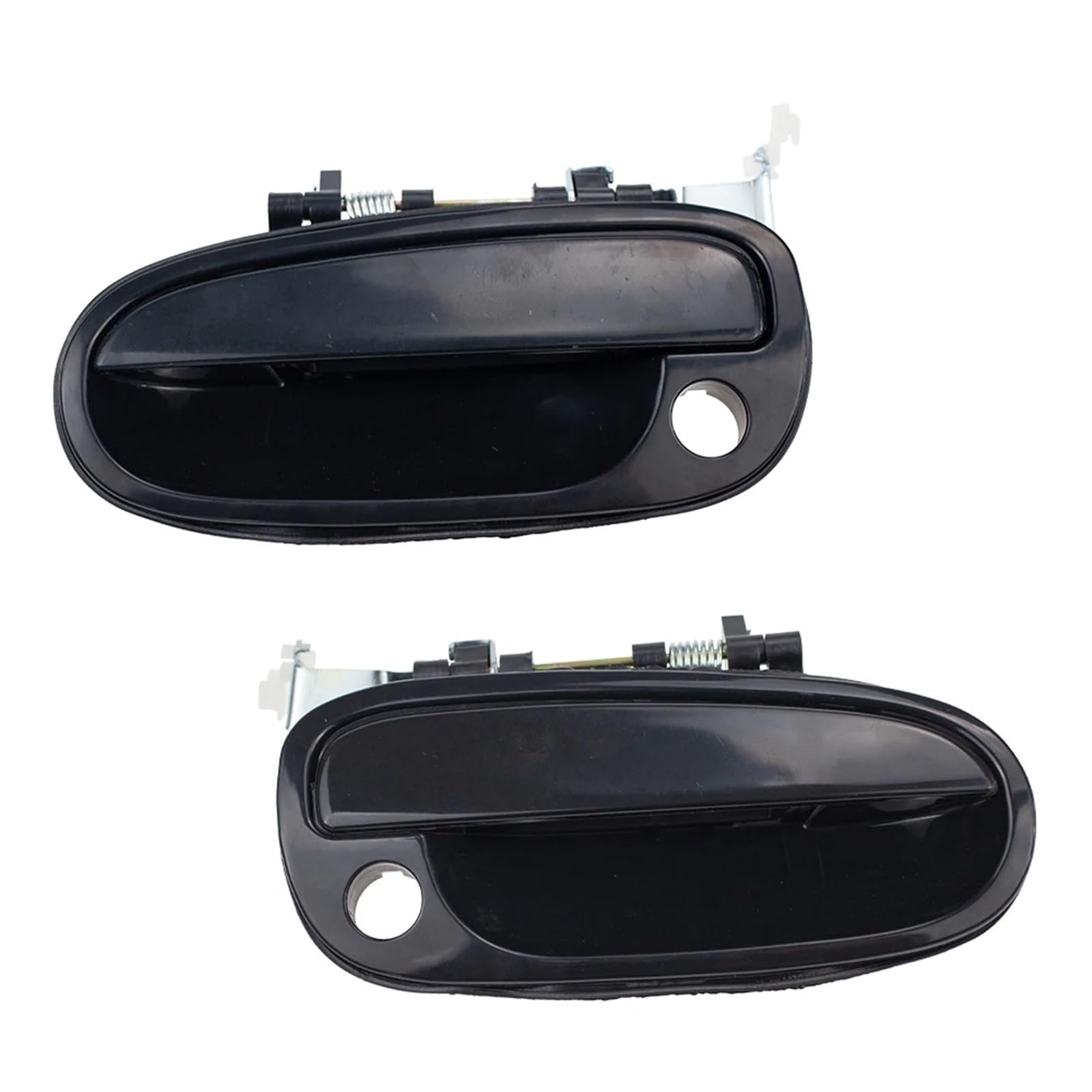 Rynvrncoe 1 Pair Front Car Door Handle For Hyundai For Matrix For Lavita 2001-2010 82650-17000 82660-17000 83650-17000 83660-17000 Car Exterior Door Handle Front Rear(1 Pair Front)