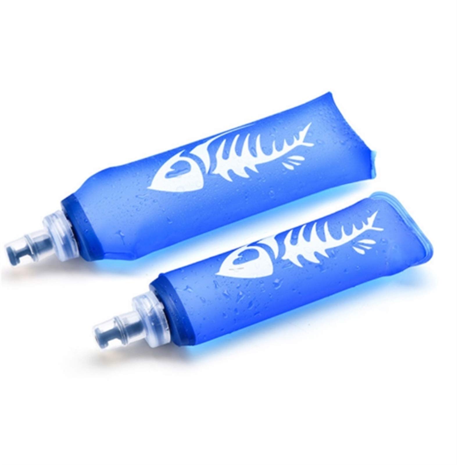 250/500 ml TPU zusammenklappbare, faltbare Soft-Flasche, Wasserflasche, Sportbecher, Wasserbeutel, Wasserkocher, Trinkrucksack, Blase, Wasserreservoir