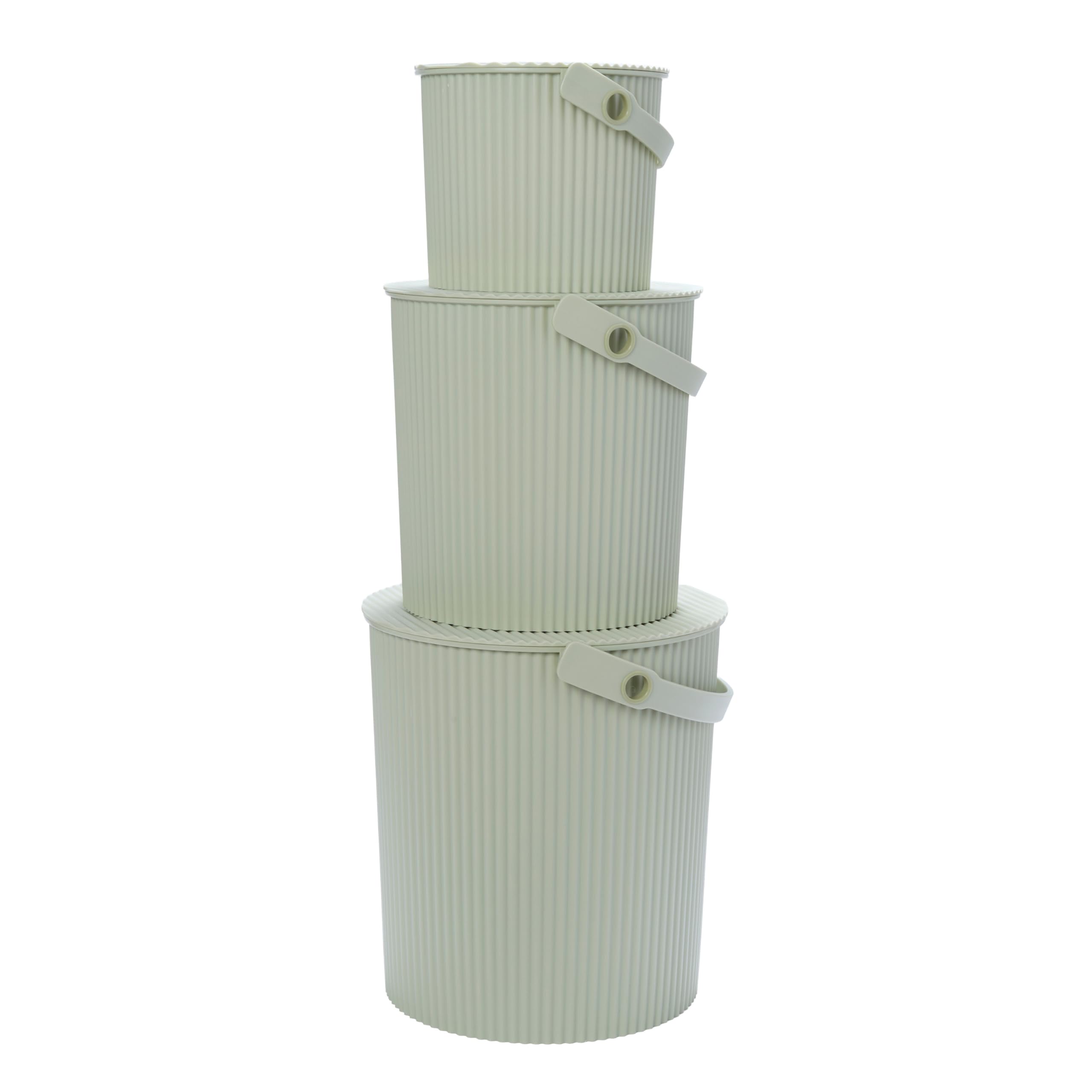 Heavy Duty Bucket - 2.6 Gallon with Lid & Handle -13