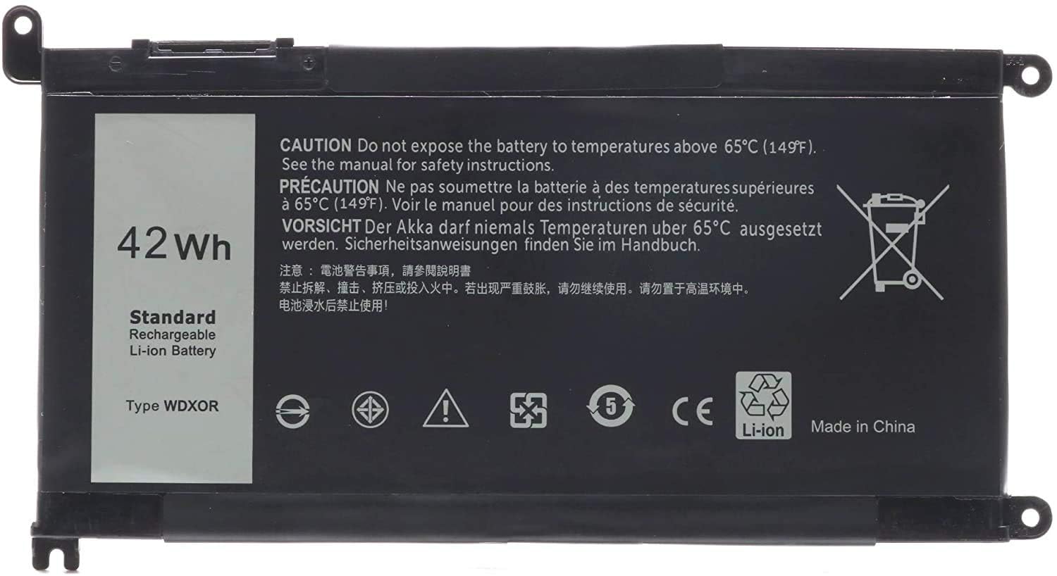 Maxelon Laptop Battery for Dell Inspiron 13-5000 15-5000 15-7000 17-5000 Series 7378 7368 5368 5378 5379 7560 7569 7570 7579 5565 5567 5568 5578 5767 5765