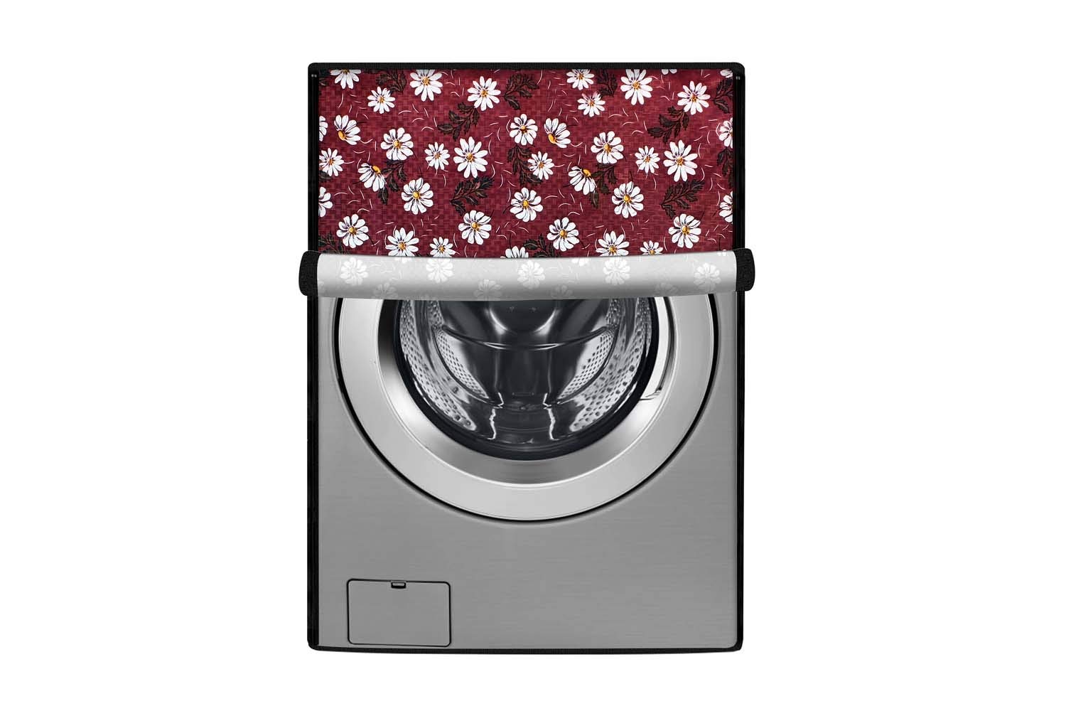 Stylista Washing Machine Cover Compatible for IFB 6 kg Diva Aqua SX Front Load Printed Pattern