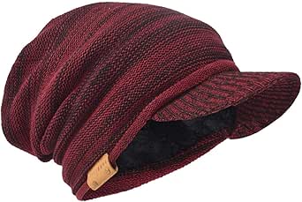 HISSHE - Casquette Visière - Bonnet Homme Large B319