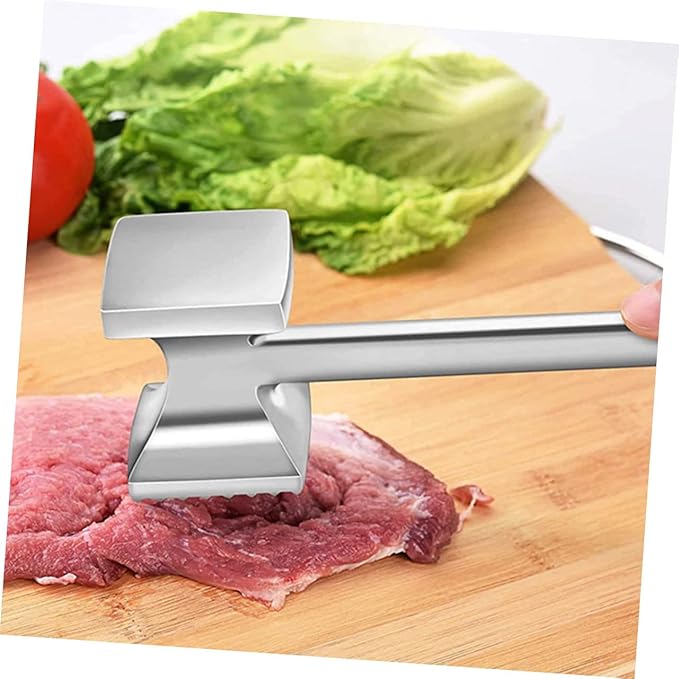 Martillo Ablandador de Carne PRETYZOOM 1 pieza Acero Inoxidable miniatura 6
