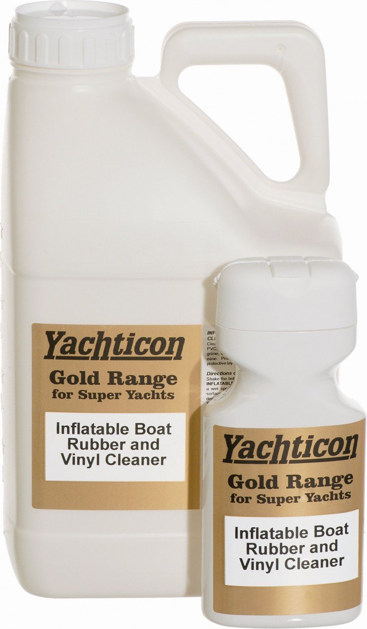 Yachticon Gold Range Super yacht Gommone, gomma e vinile Detergente – 5 litri