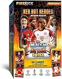 Producto oficial de la UEFA. Topps- Cartas Intercambiables, Color Mega Tin - Red Hot Heroes (FS0004606-R-UK)
