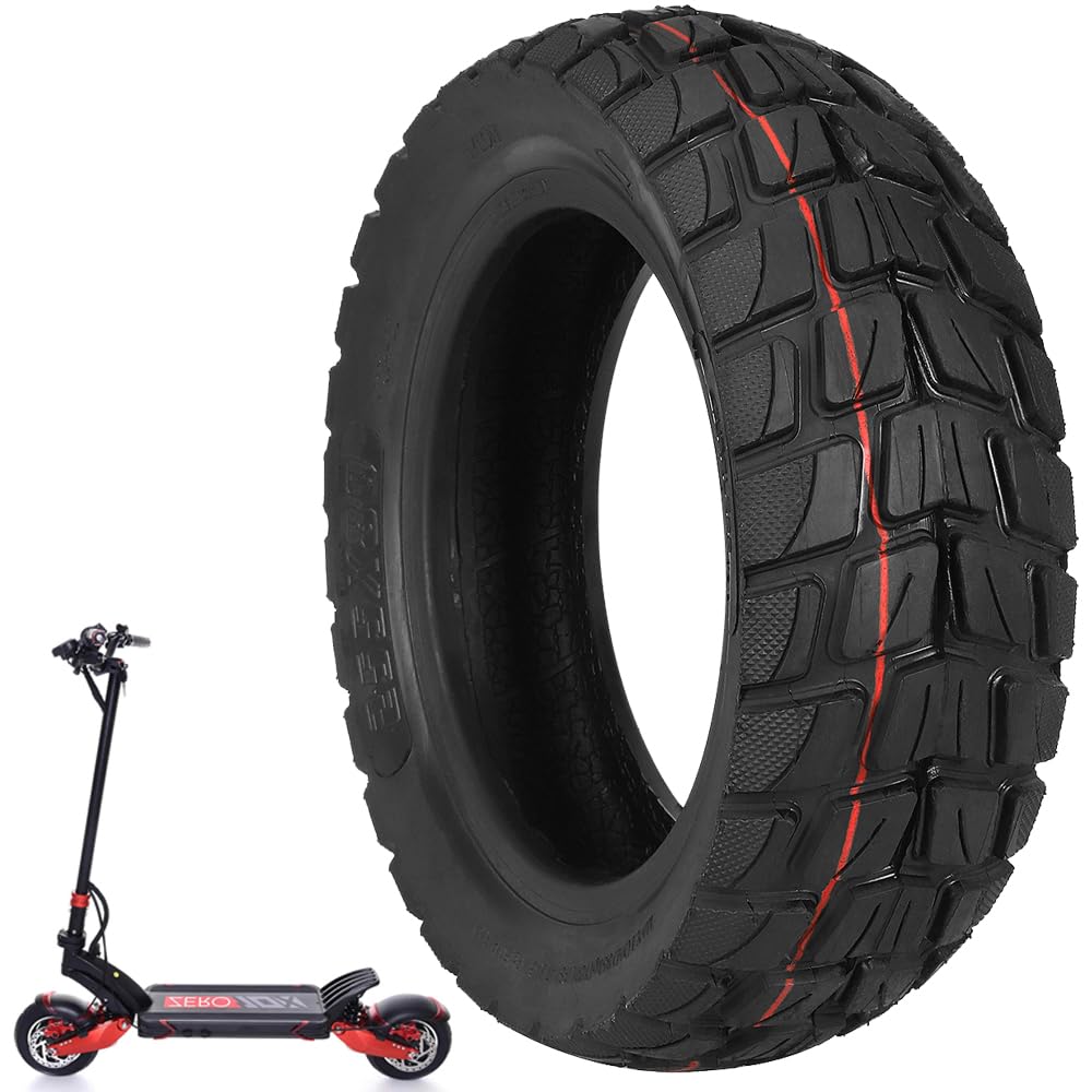 Pneumatici tubeless da fuoristrada 255 x 80, pneumatici di ricambio da 10 pollici/254 mm per monopattino elettrico Zero 10X, pneumatici anteriori e posteriori di ricambio super larghi