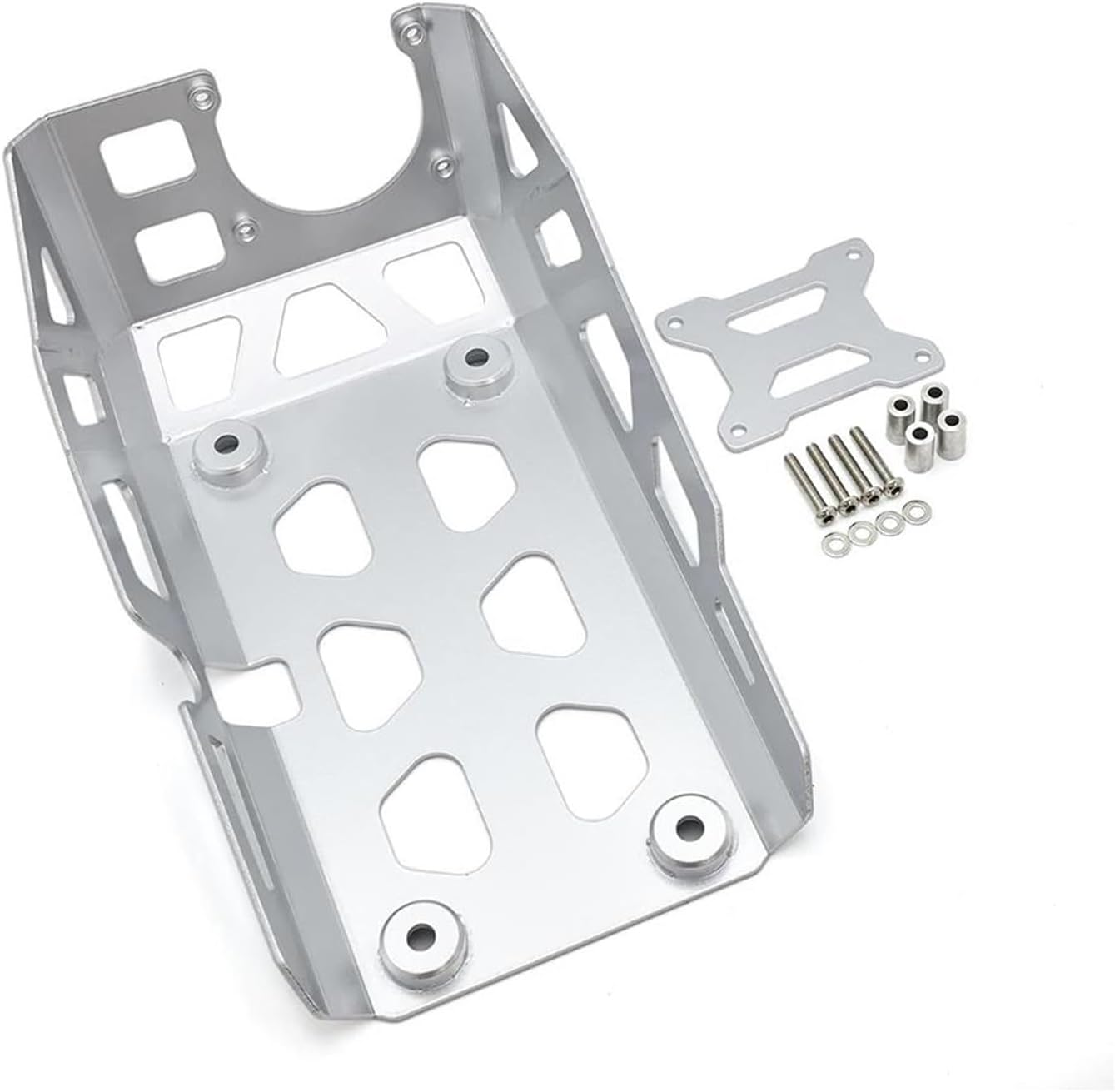 For BMW G 310GS G 310R G310GS G310R 2016-2023 2022 2021 2020 Motorcycle Engine Protection Cover Chassis Under Guard Skid Plate Engine Protection Cover(Sliver)