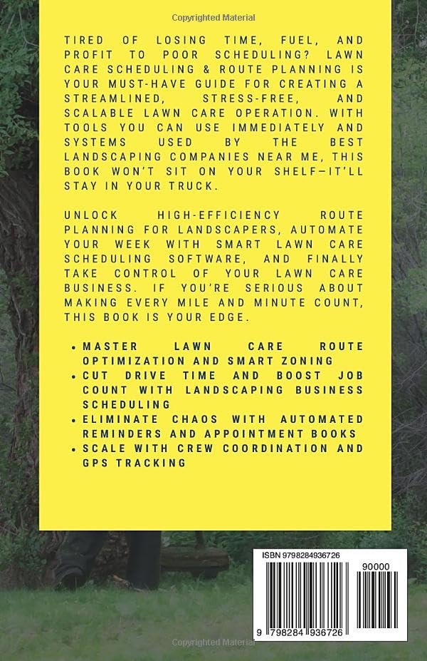 Lawn Care Scheduling & Route Planning: How to Cut Costs & Boost Daily Profits in Your Landscaping Business (Start and Grow Your Lawn Care Business) - Image 2