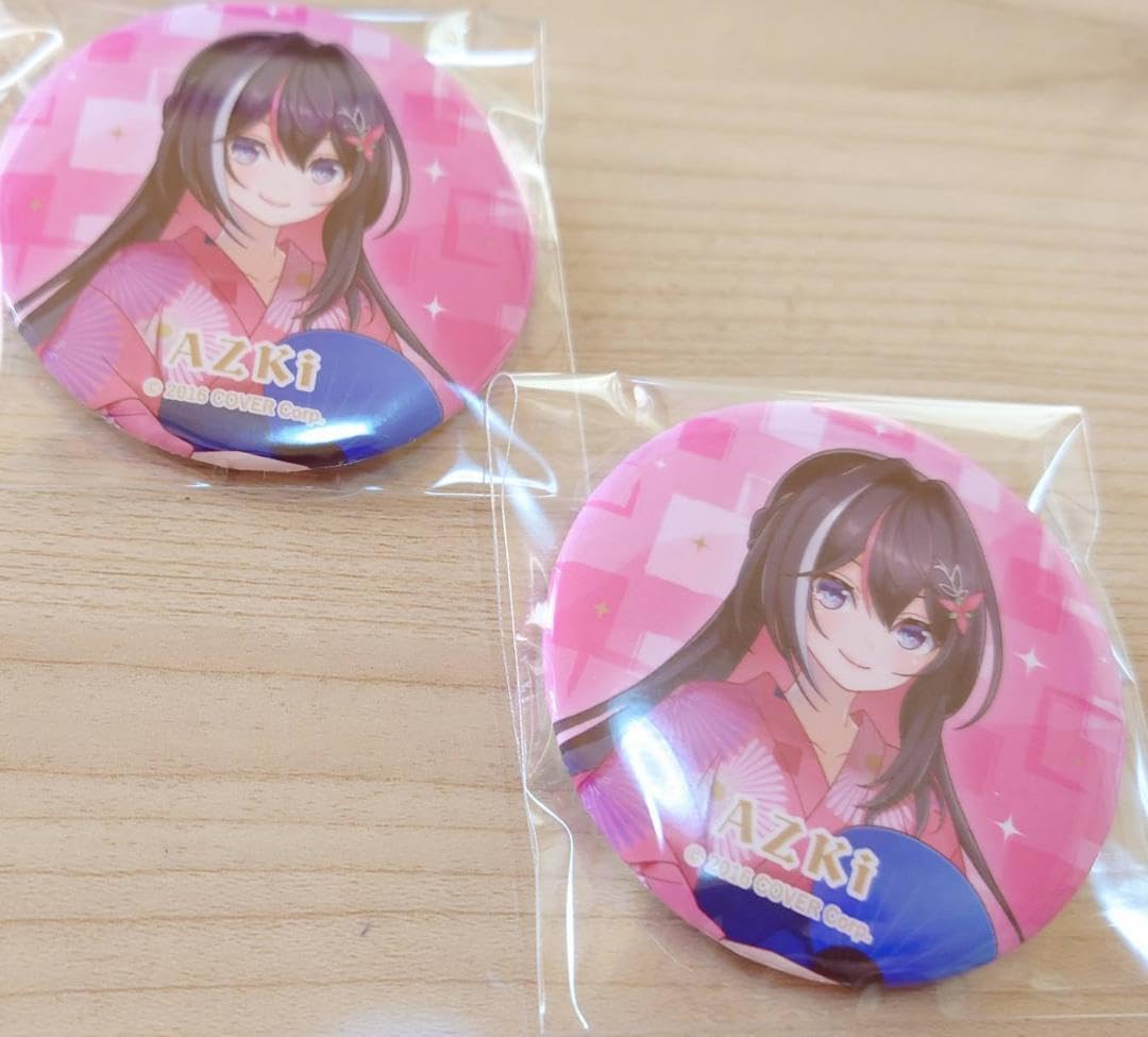 ホロライブ 極楽湯 トレーディング缶バッジ AZKi 13個 ポップアップ