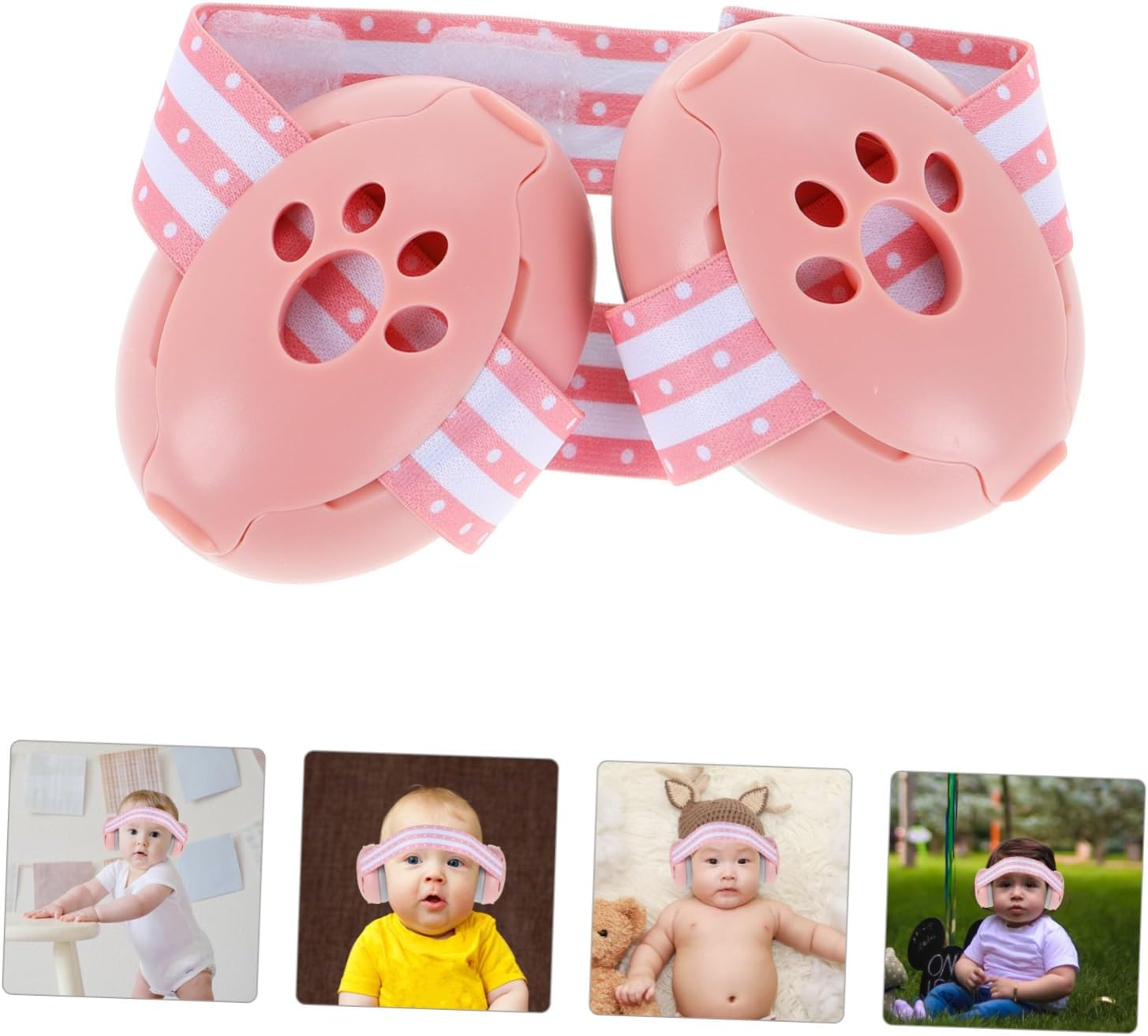 Milisten Boy Girl Ear Muffs for Toddlers Noise Cancelling Design Comfortable Fit for Sleeping and Travel Lightweight Hearing
