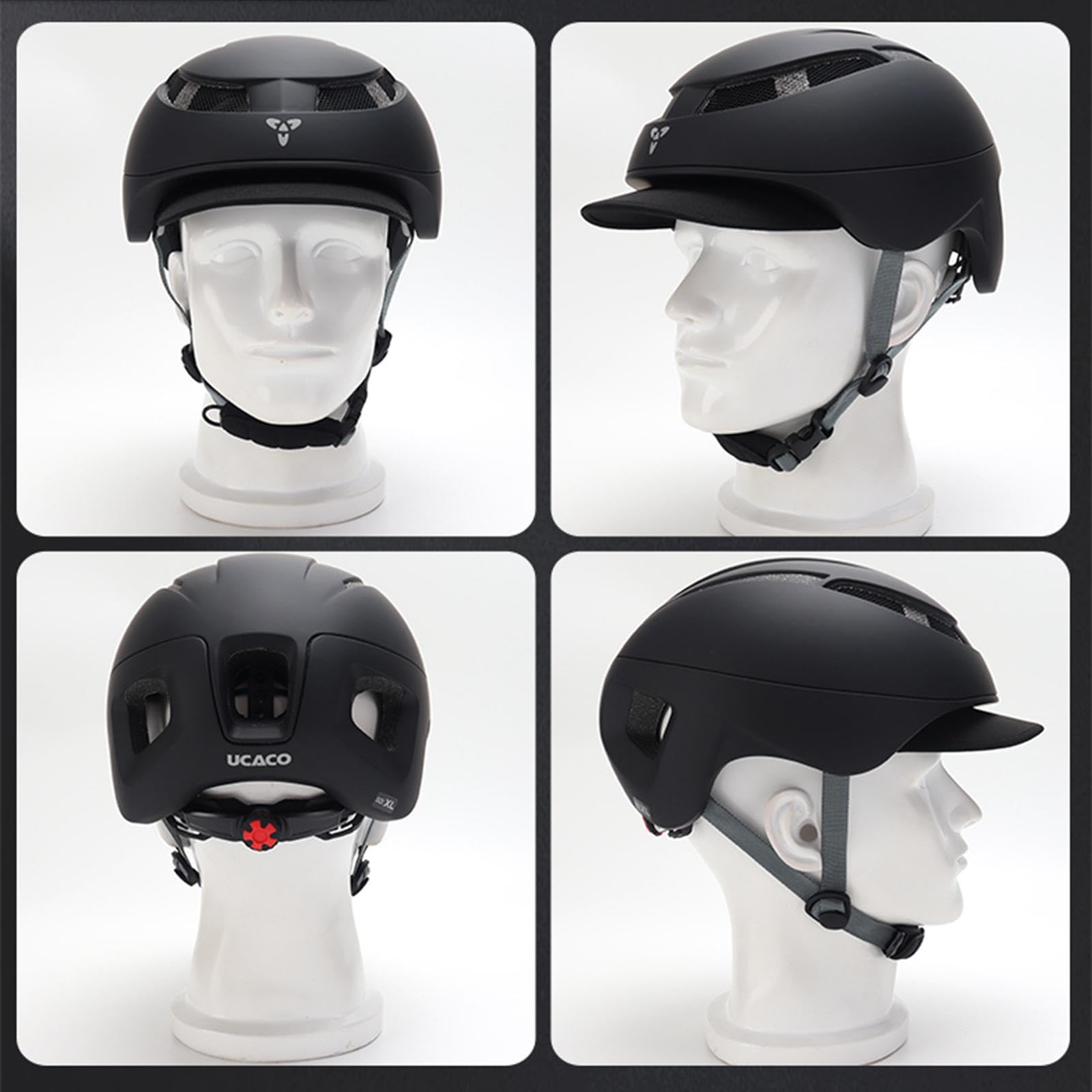 kowaku Casco da Equitazione con vestibilità Regolabile per Equitazione, Calotta in Policarbonato, Ventilazione Avanzata, Fibbia di, Adatto per Adul