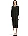 Eileen Fisher Petite Stretch Jersey Knit Full Length Oval Dress - Main View