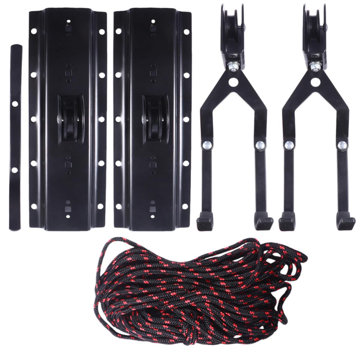 Soporte de Pared para Bicicleta Bloqueo de Seguridad, Acero Negro