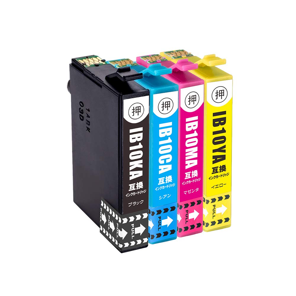 Amazon.co.jp: 【pomme】 IB10CL4A 染料 4色セット エプソン対応 互換
