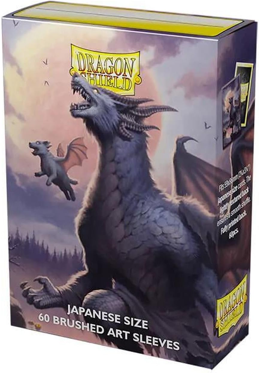 Dragon Shield Sleeves – Dragon Shield Limited Edition Brushed Art Japanese: Halloween 2023 60 CT - Compatible with Yu-Gi-Oh! & Cardfight Vanguard MTG TCG OCG & Hockey Cards
