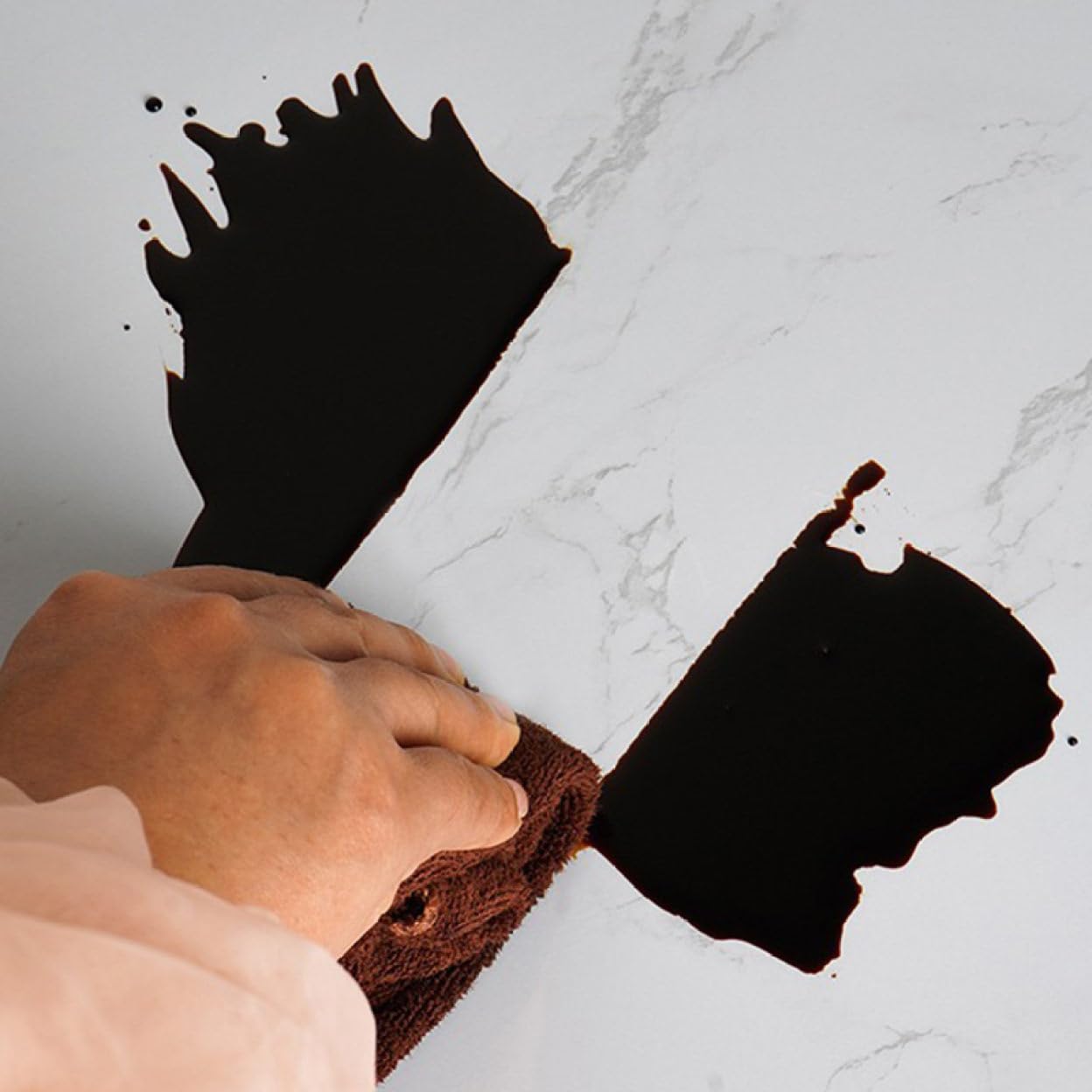 タイルシール ウッド調 木目調 壁材 10枚入り 正方形 シート ナチュラル グレージュ [67029-10]【 タイル シール 台所 キッチン  洗面所 トイレ 鏡 水回り 防水 撥水 DIY ウォールステッカー デコレーション リメイク カフェ風 おしゃれ リゾート シンプル 西海岸風 男前  】 | [LJKI] 壁紙シール 防水 60cm*10M 汚れ防止 おしゃれ キッチン 洗面所 トイレ 家具 DIY リメイクシート ウォー