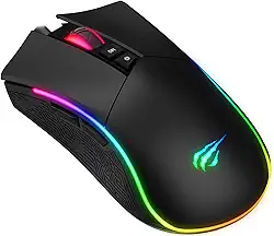 Mouse HAVIT HV-MS1001S Gamer RGB 4800 DPI 7 Botões - Software RGB, Macro e DPI