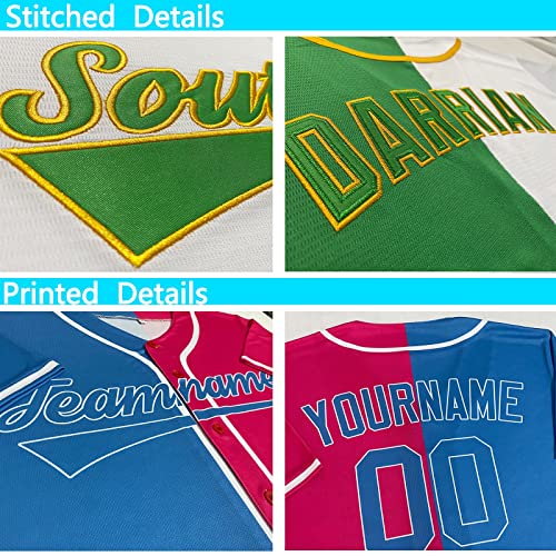 Custom Baseball Jersey Stitched/Printed Name Number, Personanlized Sports Uniform for Men/Youth/Women miniatura 3