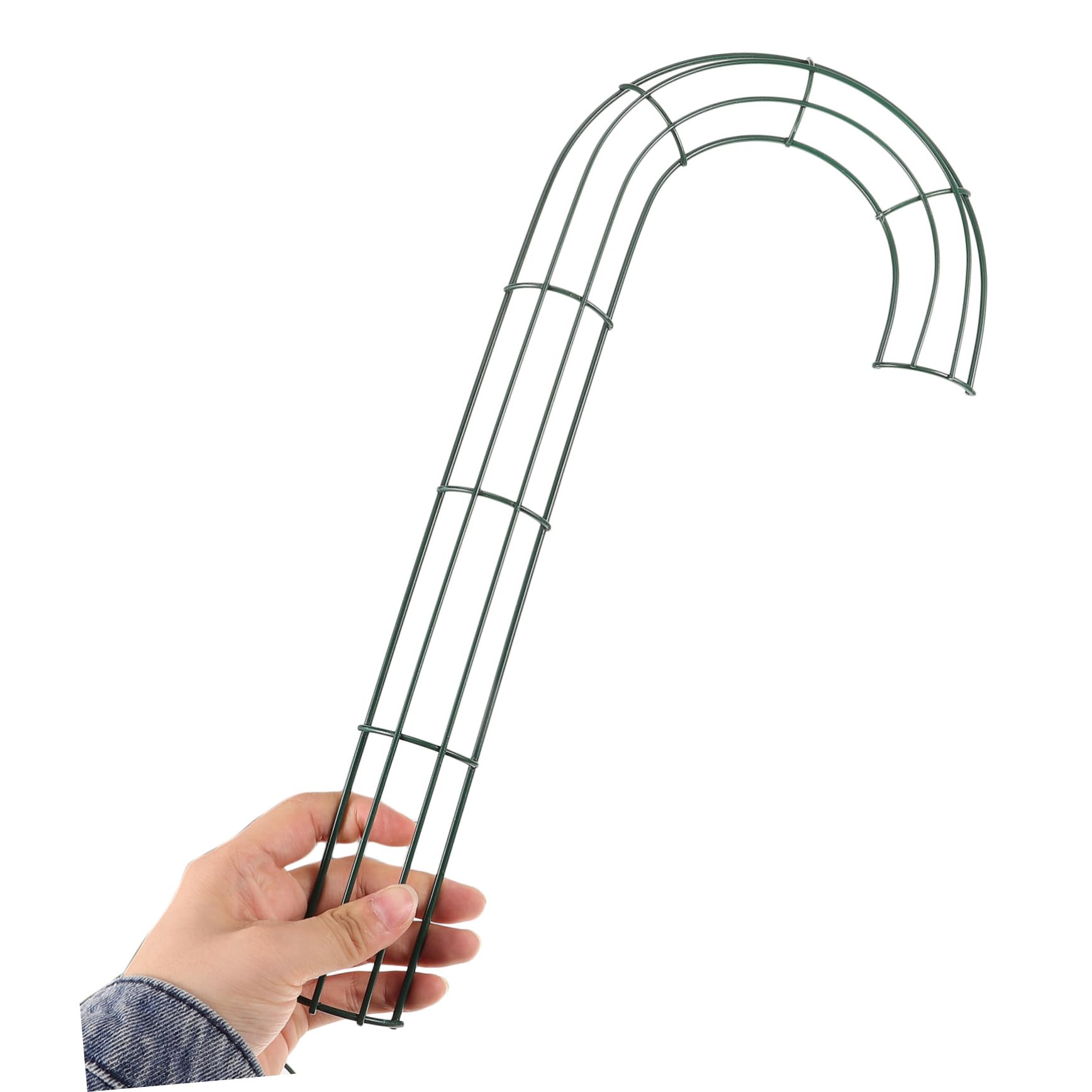 OKUMEYR 2pcs Christmas Wire Wreath Frame Garland Accessory for Holiday Decor Easy to Use for Creative Crafting for Christmas Decorations and Wreath Making