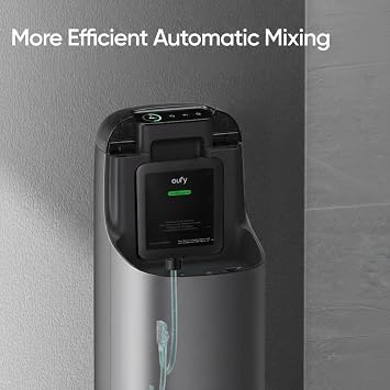 eufy Official Hard Floor Cleaner for Omni S1 Pro/S1, Safe and Gentle for Hand, Automatically Mix without Manual Dilution, 600ml, 1 bottle