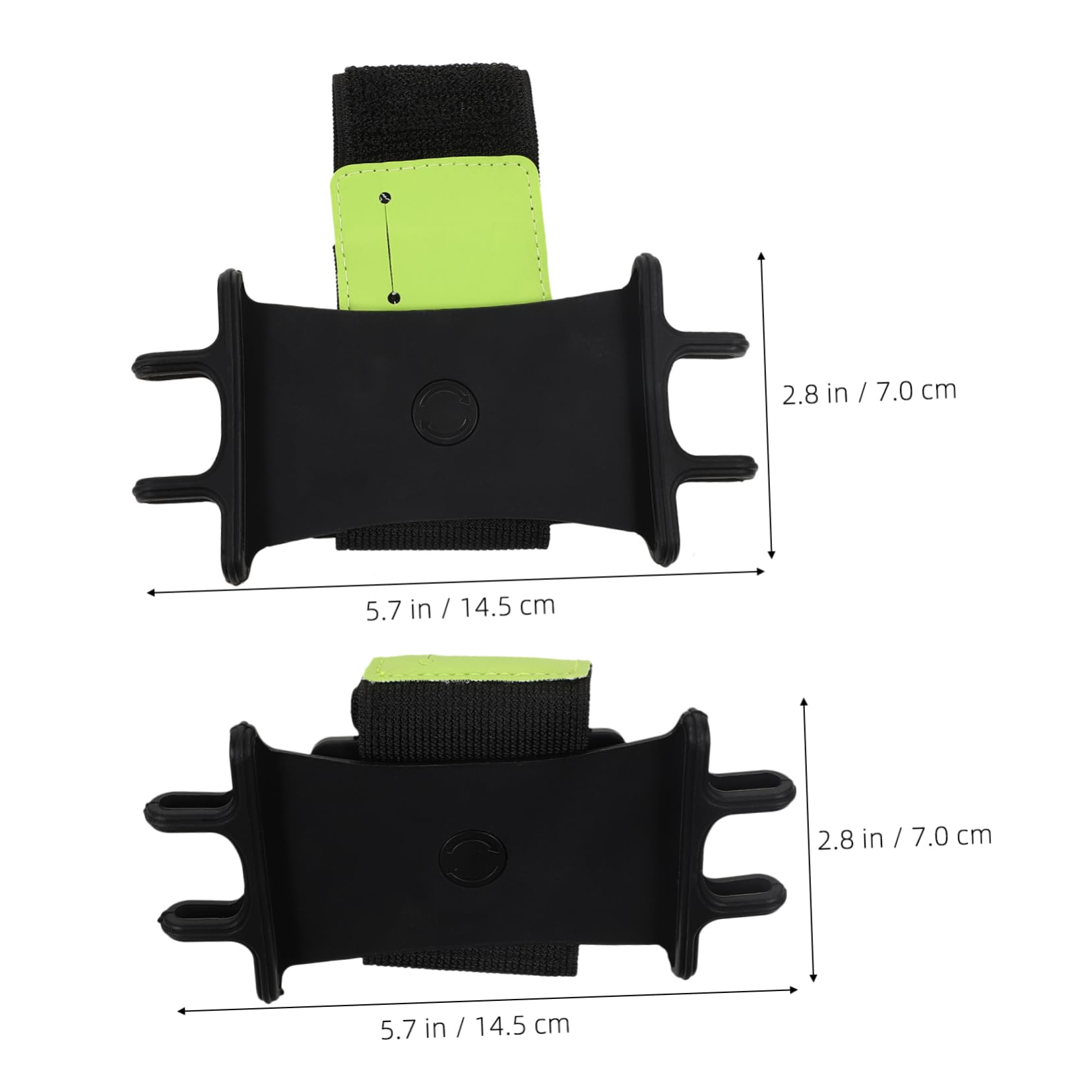 Gatuida 10stücke Drehbare Handyarmbandhalterung Für Sport Verstellbare Handytasche Für Joggen Und Radfahren Kompatibel Mit Allen Smartphones Handgelenk Arm