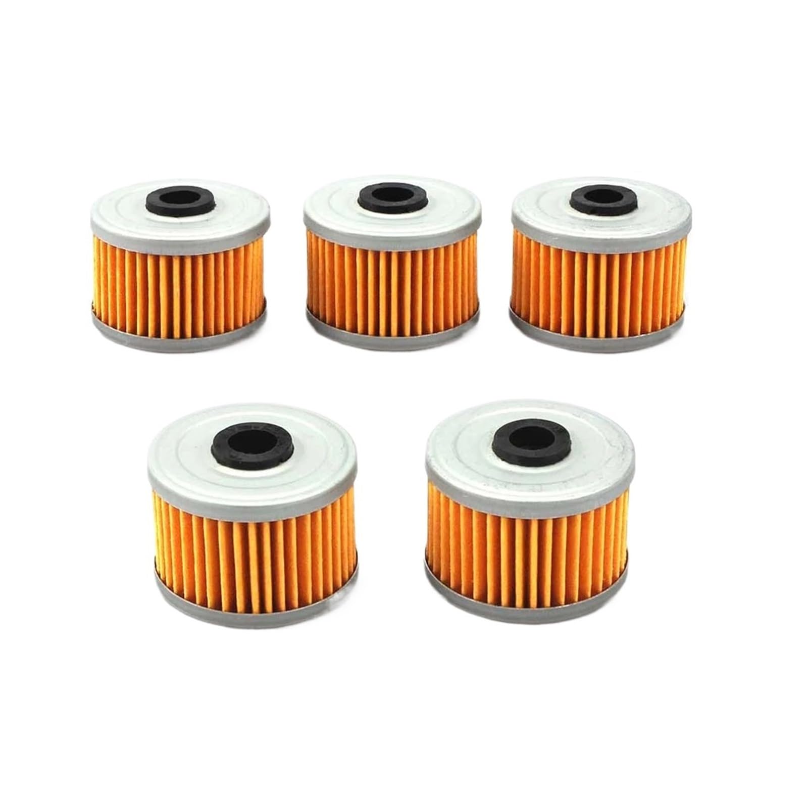 Compatibile per Bajaj 100 Boxer CT100 115 Caliber 130 BM150 135 Pulsar Compatibile per Yamaha YS125 Byson FZ16 150 Filtro olio universale | 5 PCS