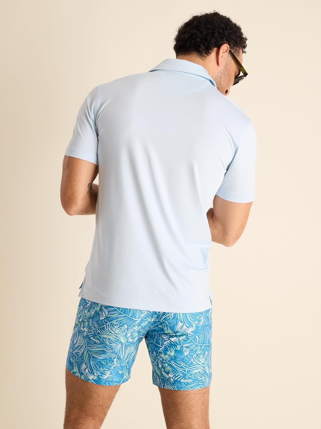 Chubbies Performance Mens Polo Stretchy, Breathable Golf Polo Mens Polo Shirts Short Sleeve