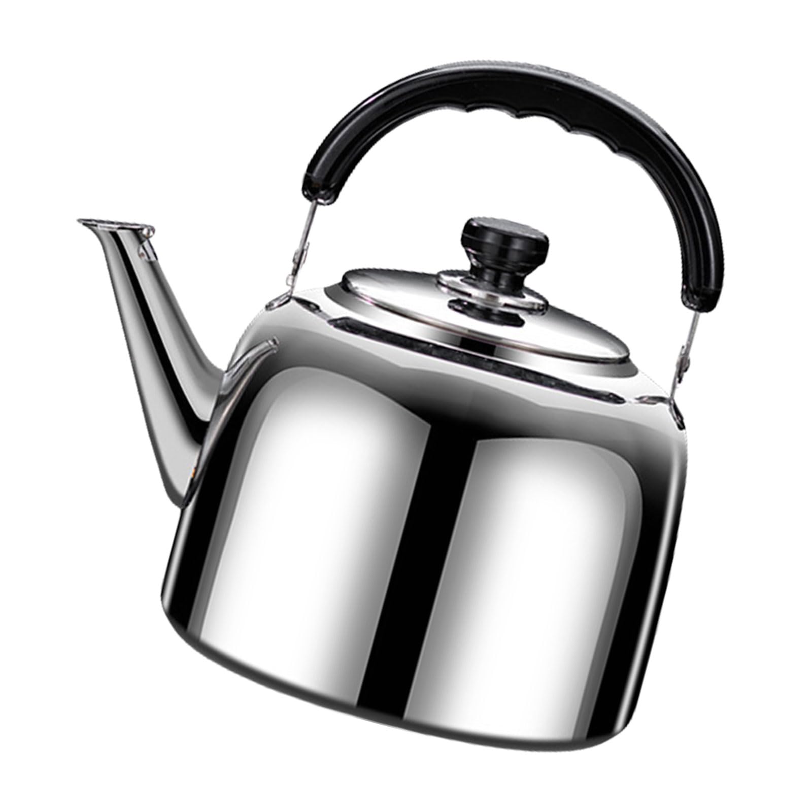 Buxuaaaa Multipurpose Stovetop Water Kettle Whistling Teapot for Induction and Electric Stove Stainless Steel Water Boiler Stainless Steel Teas Kettle