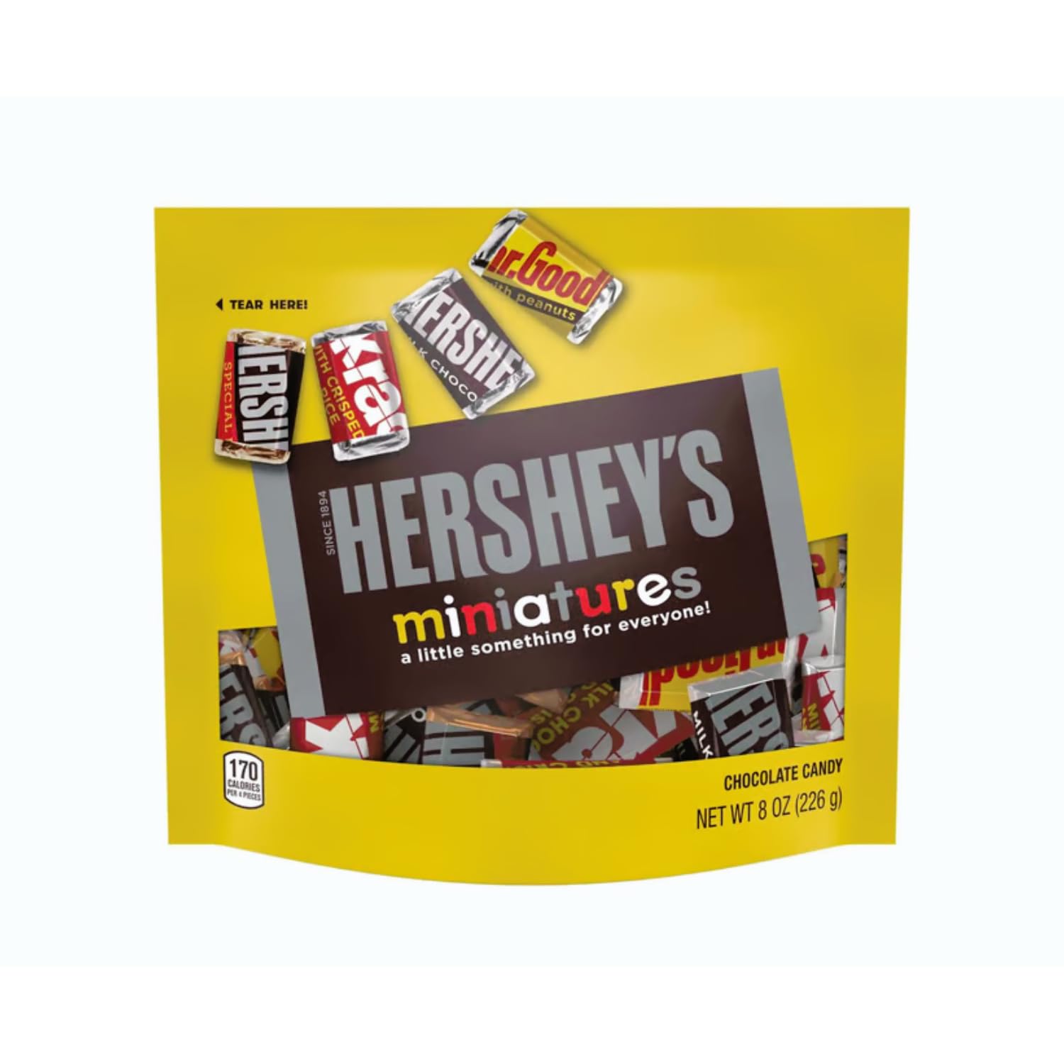 Hershey Miniatures Assortment Chocolate Candy Bag 8 OZ 226g (Imported USA) (B0D8PSNFXW) Amazon Price History, Amazon Price Tracker
