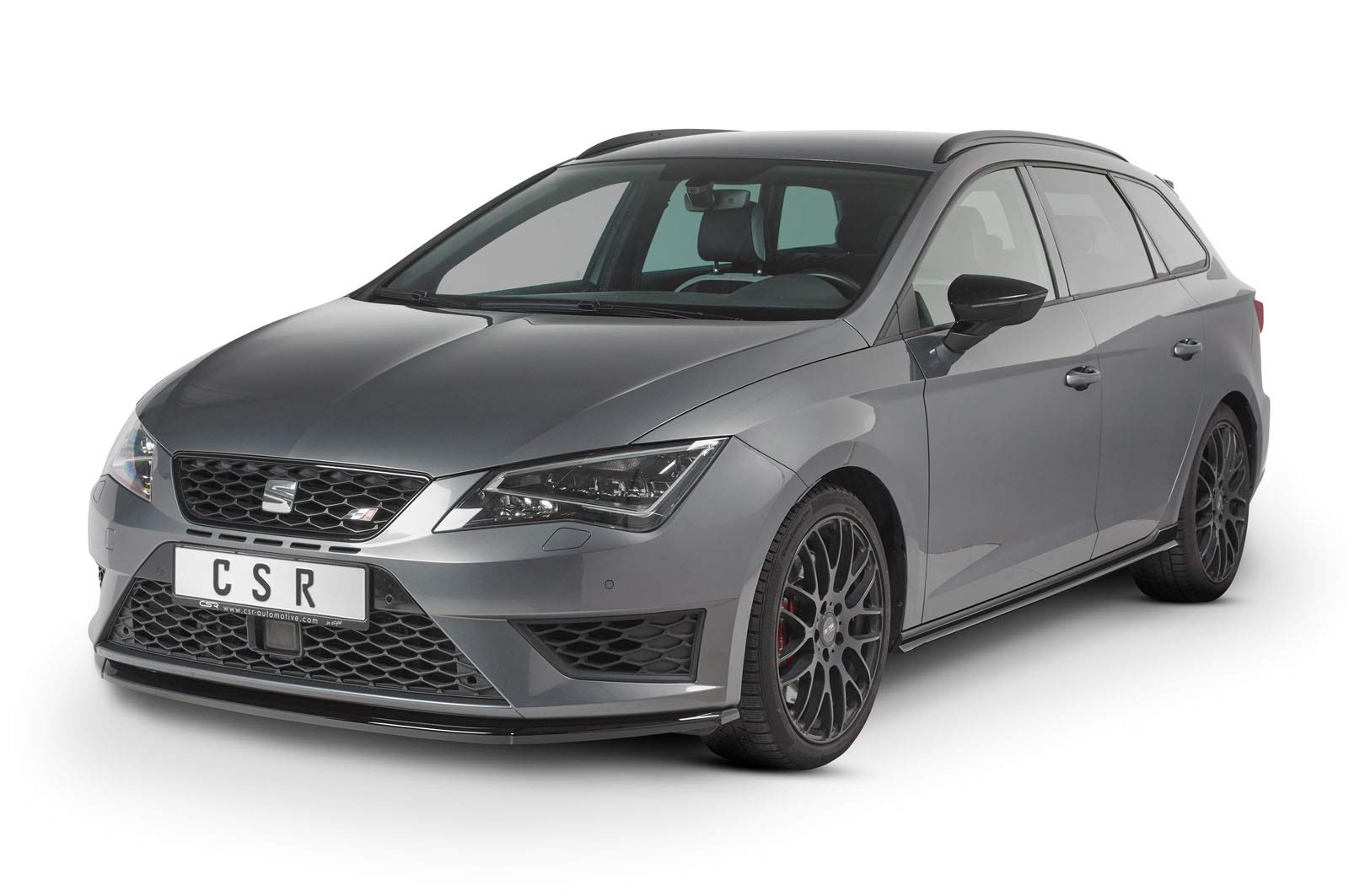 CSR-Automotive Cup-Spoilerlippe mit ABE Kompatibel mit/Ersatz für Seat Leon III 5F Cupra/FR CSL391-G