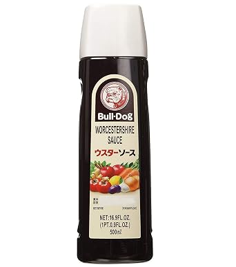 Bull-Dog Sauce, 16.9 Fl Oz Each, Assort 3 kinds Tonkatsu, Worcestershire, Semi-Sweeet Worcestershire Pack of 1