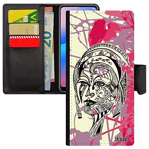 Coque rabat Samsung A51 fleur rose idéale pour le quotidien des femmes